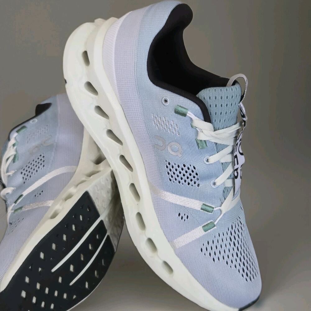 On Cloudsurfer Womens Size 9.5 Off White Athletic Running Shoes Sneakers
